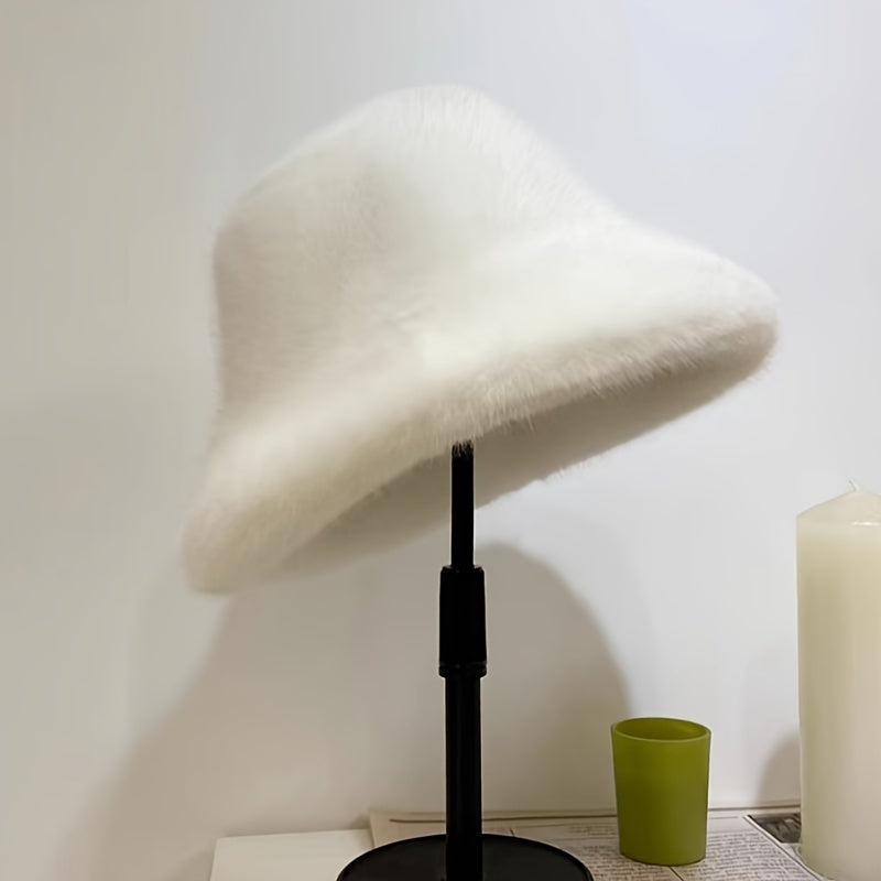 Fleur Winter Hat – Luxury Faux Fur with Ear Protection