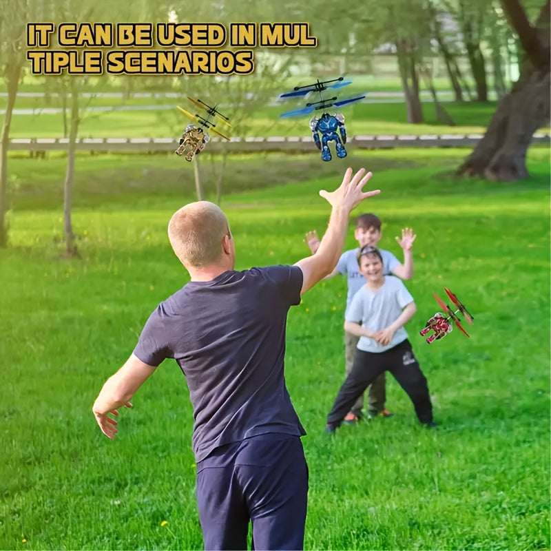 Transformable Mecha Battle Helicopter – Easy Control & Smooth Flight