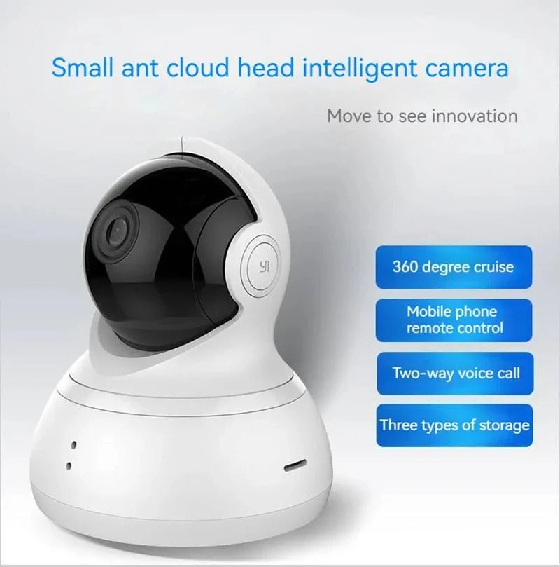 Baby Monitor Camera - 360° Night Vision - 2-Way Audio