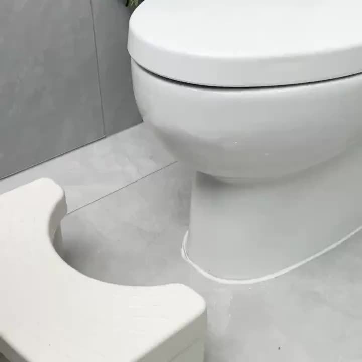 Practical Toilet Stackable Stool - For Improved Sitting Posture