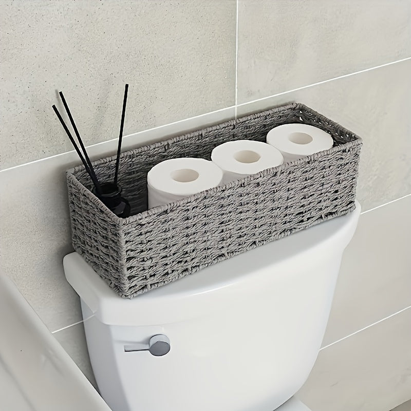 Woven Storage Basket for Toilet Paper - Practical and Durable