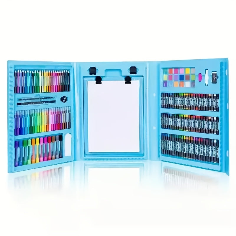 Complete 208-Piece Art Set – Professional Quality for Young Creators