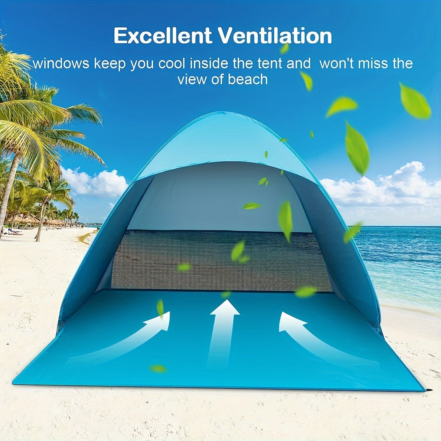BreezeShield Beach Tent – Protection and Comfort for Every Beach Day