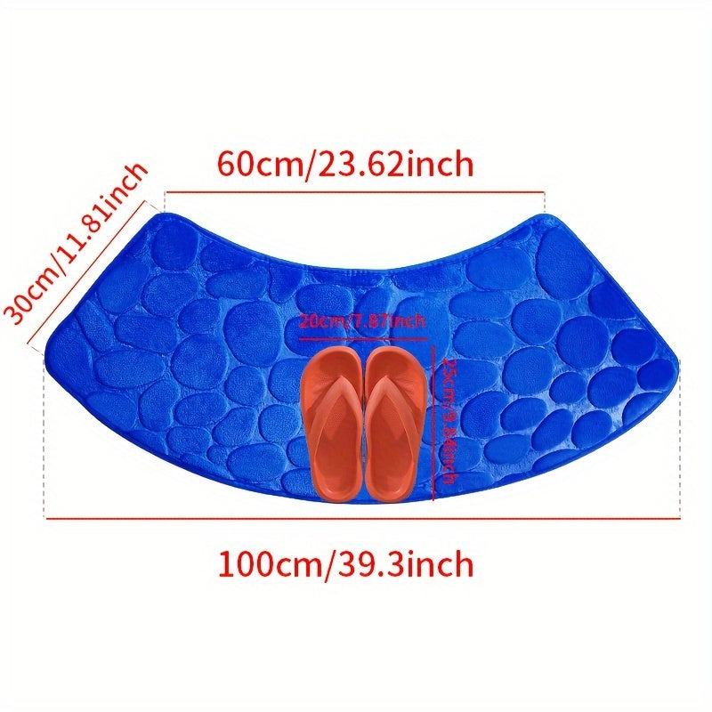 Cobblestone Bath Mat - For Comfortable Bathing Experiences
