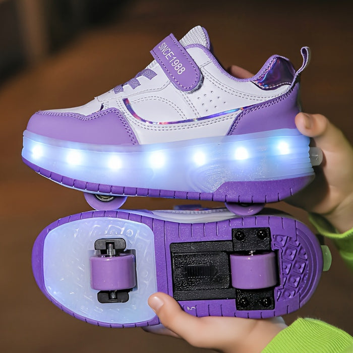 FlashRider – Light Show Roller Sneakers for Children