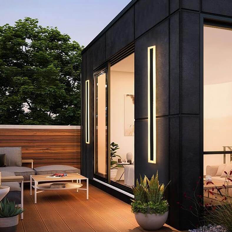 LED Outdoor Wall Light - Slim & Stylish Design