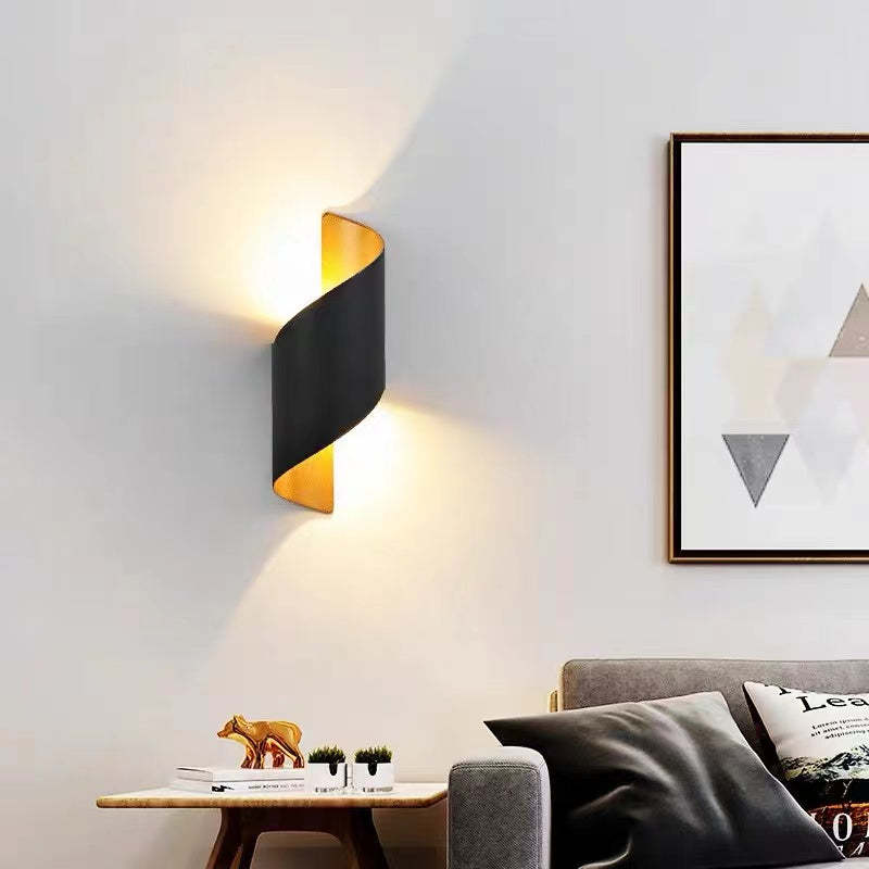 Modern Spiral LED Wall Light - TwistLight