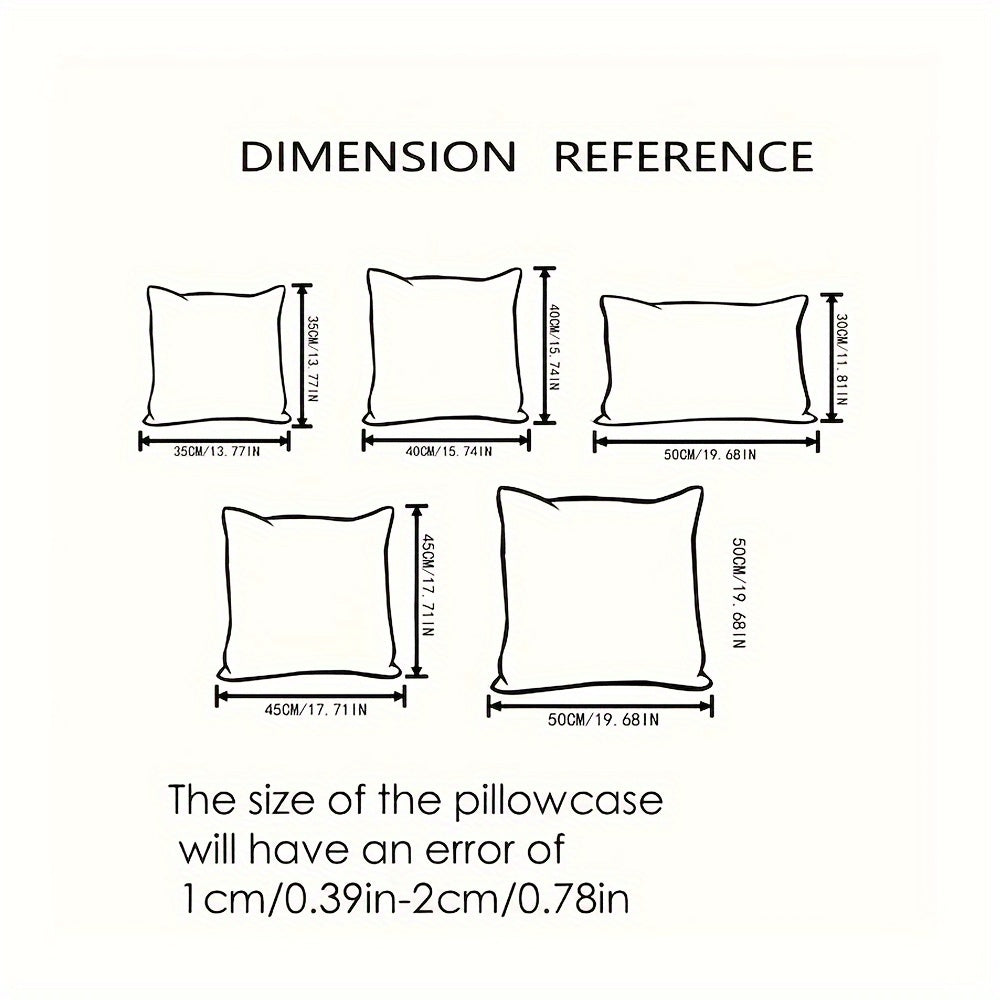 2-Piece Bohemian Style Corduroy Cushion Covers – Soft and Stylish for Sofa and Bed