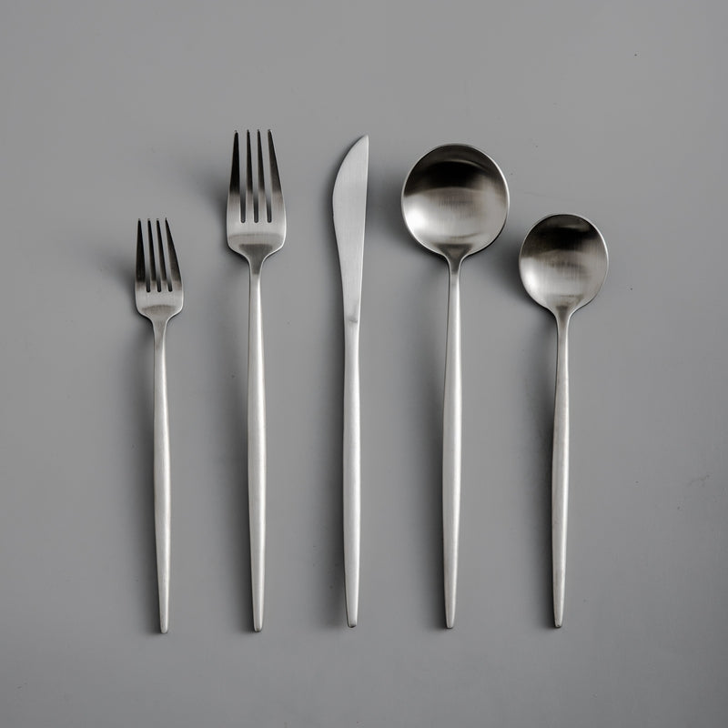Minimalist Cutlery for Modern Tables - PureSet