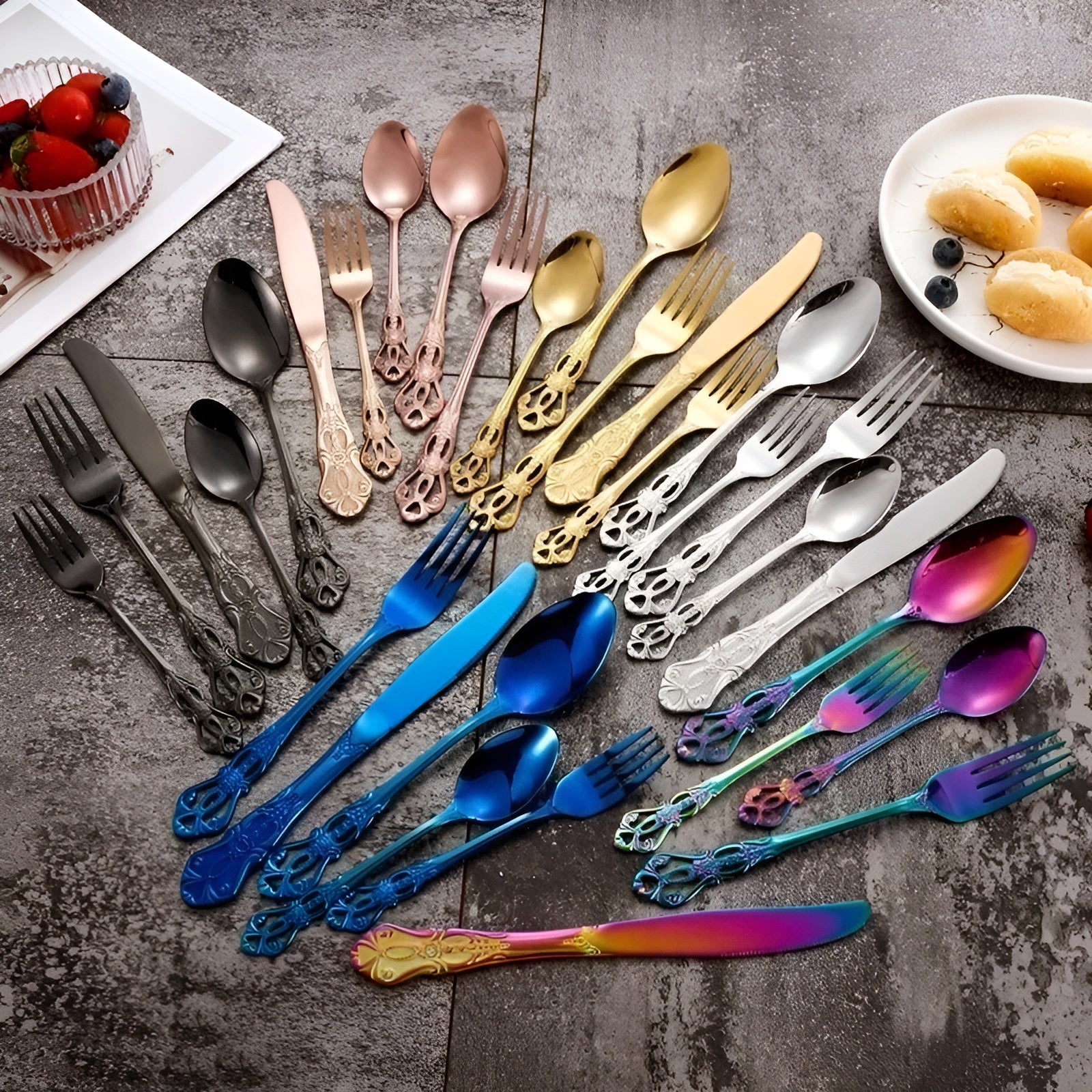 Luxurious 24-Piece Cutlery Set – RoyalCutlery