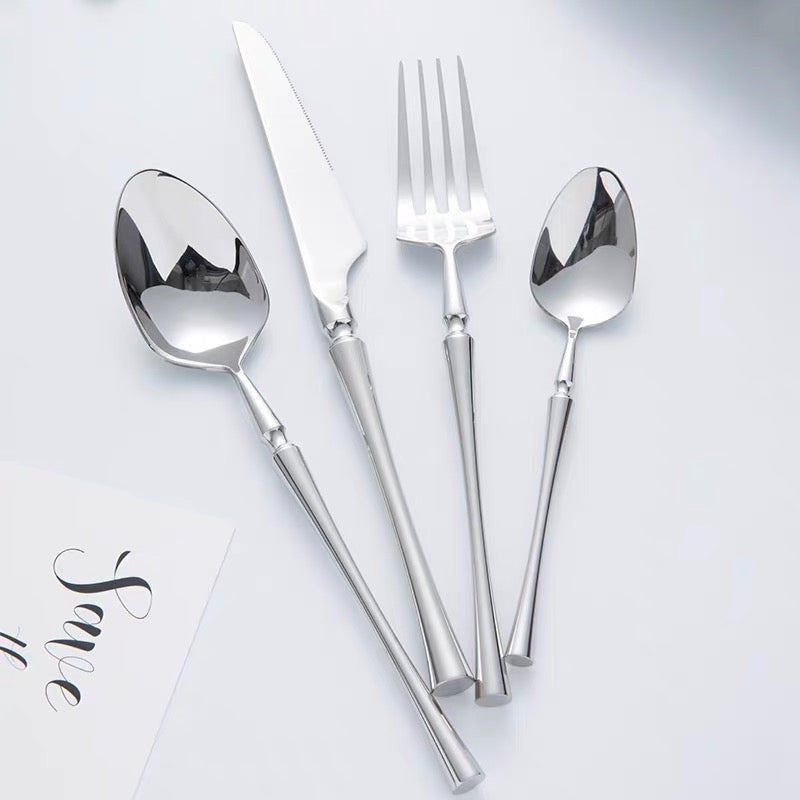 24-Piece Stainless Steel Cutlery Set – PureSet
