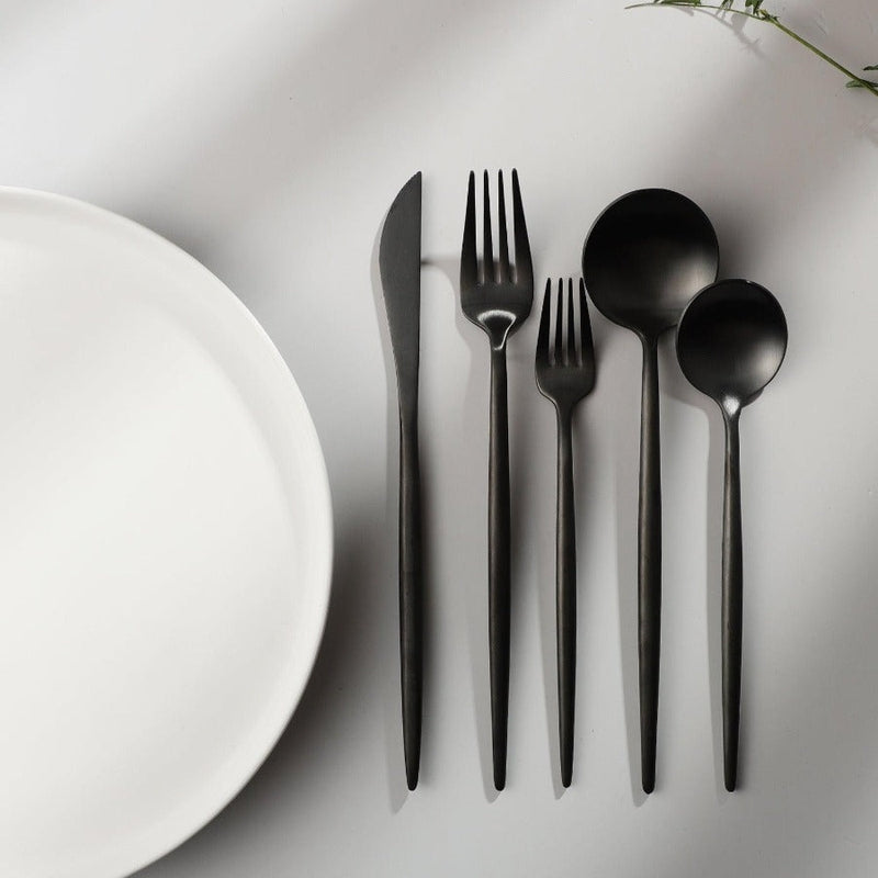 Minimalist Cutlery for Modern Tables - PureSet