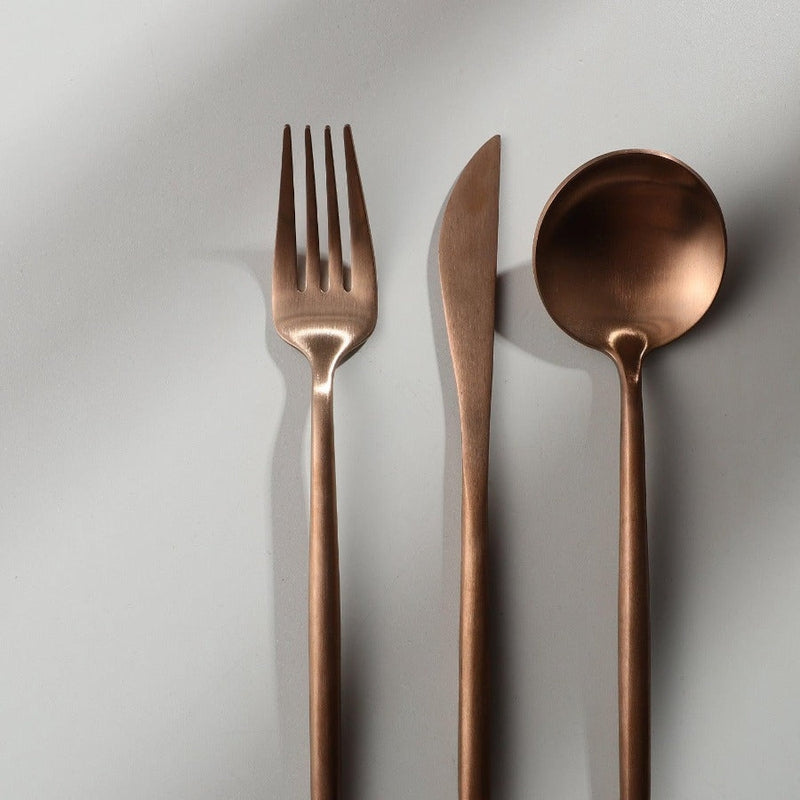 Minimalist Cutlery for Modern Tables - PureSet
