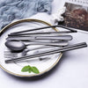 Portable Stainless Steel Cutlery Set - Travel Essential!