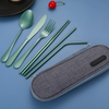 Portable Stainless Steel Cutlery Set - Travel Essential!