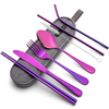 Portable Stainless Steel Cutlery Set - Travel Essential!