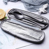 Portable Stainless Steel Cutlery Set - Travel Essential!