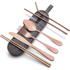 Portable Stainless Steel Cutlery Set - Travel Essential!