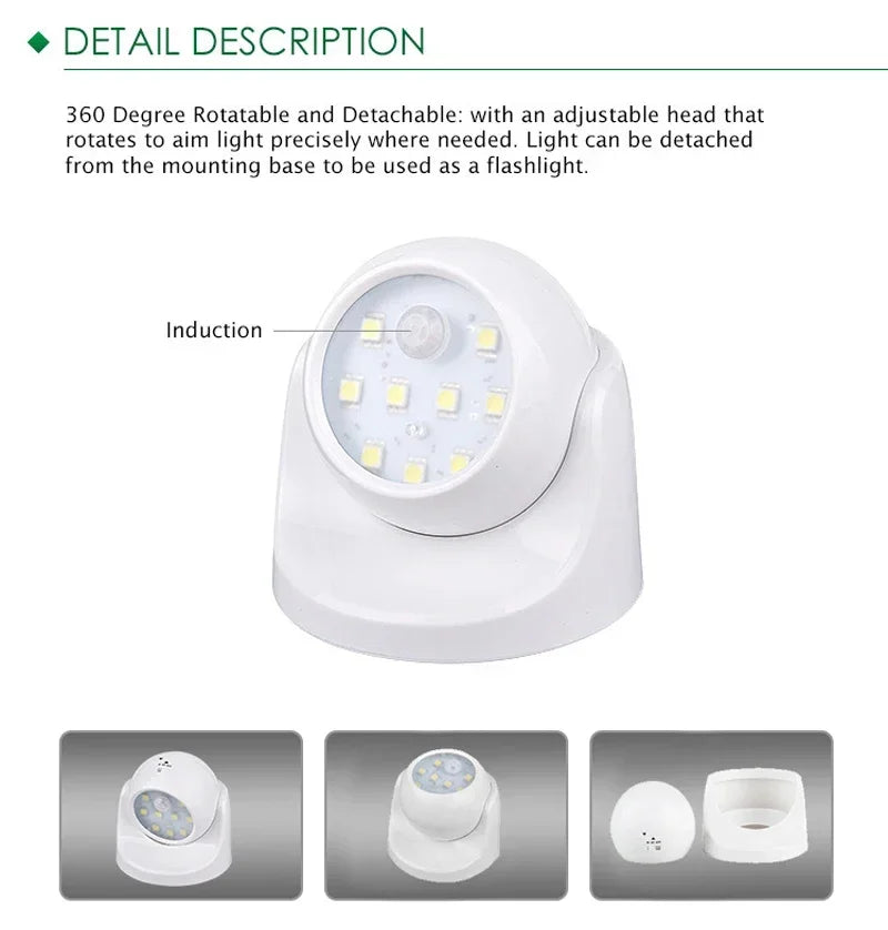 Wireless LED Spotlight - BrightGuard