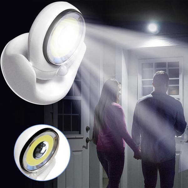 Powerful LED Lamp with Motion Sensor – GlowGuard
