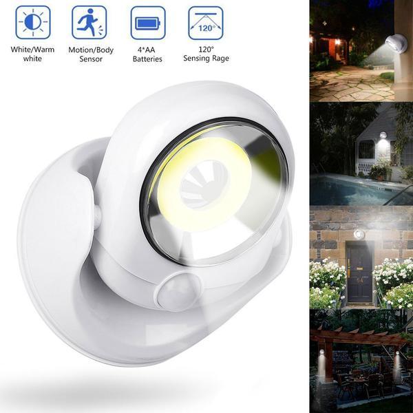 Powerful LED Lamp with Motion Sensor – GlowGuard