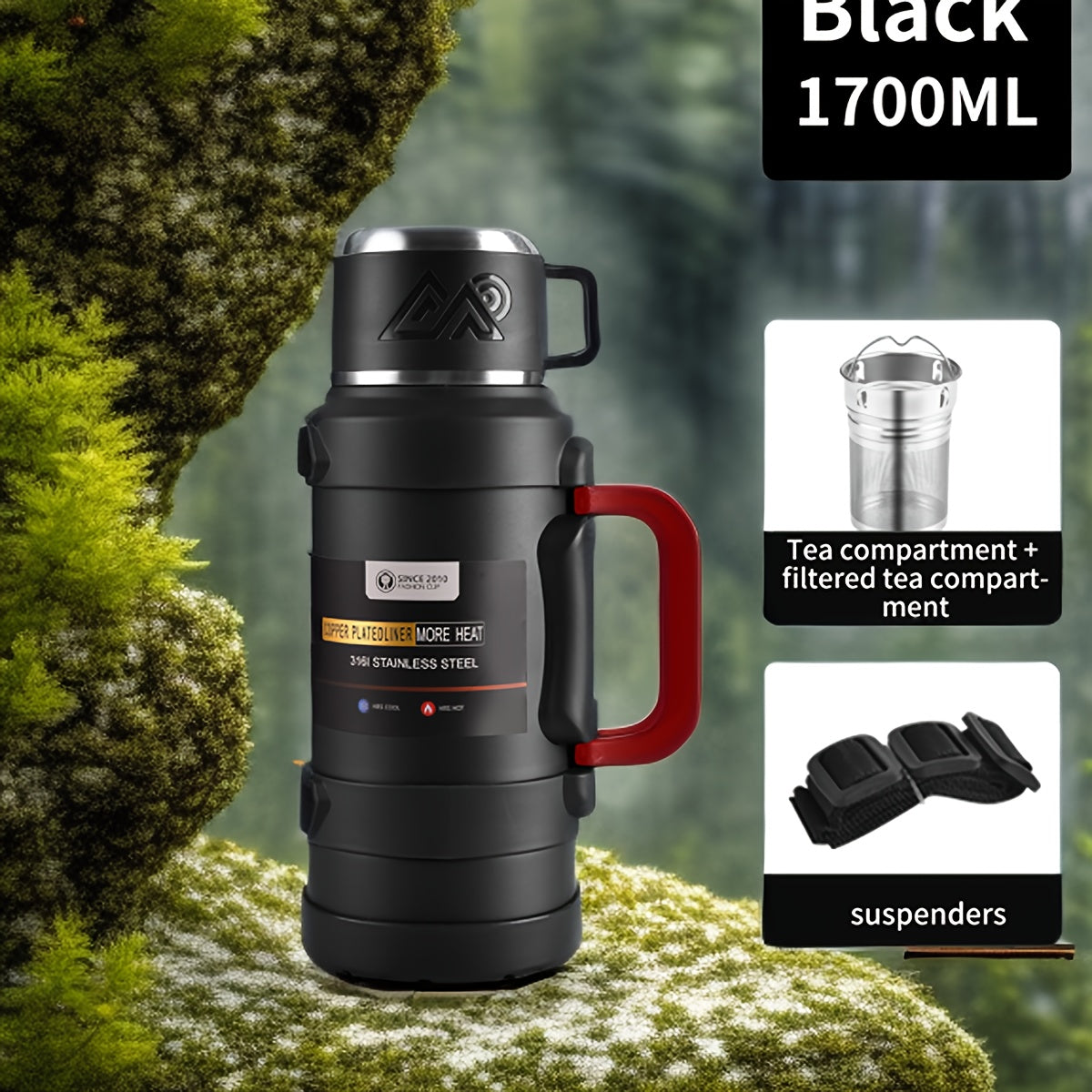 Robust Insulated Thermos Flask – Durable and Convenient