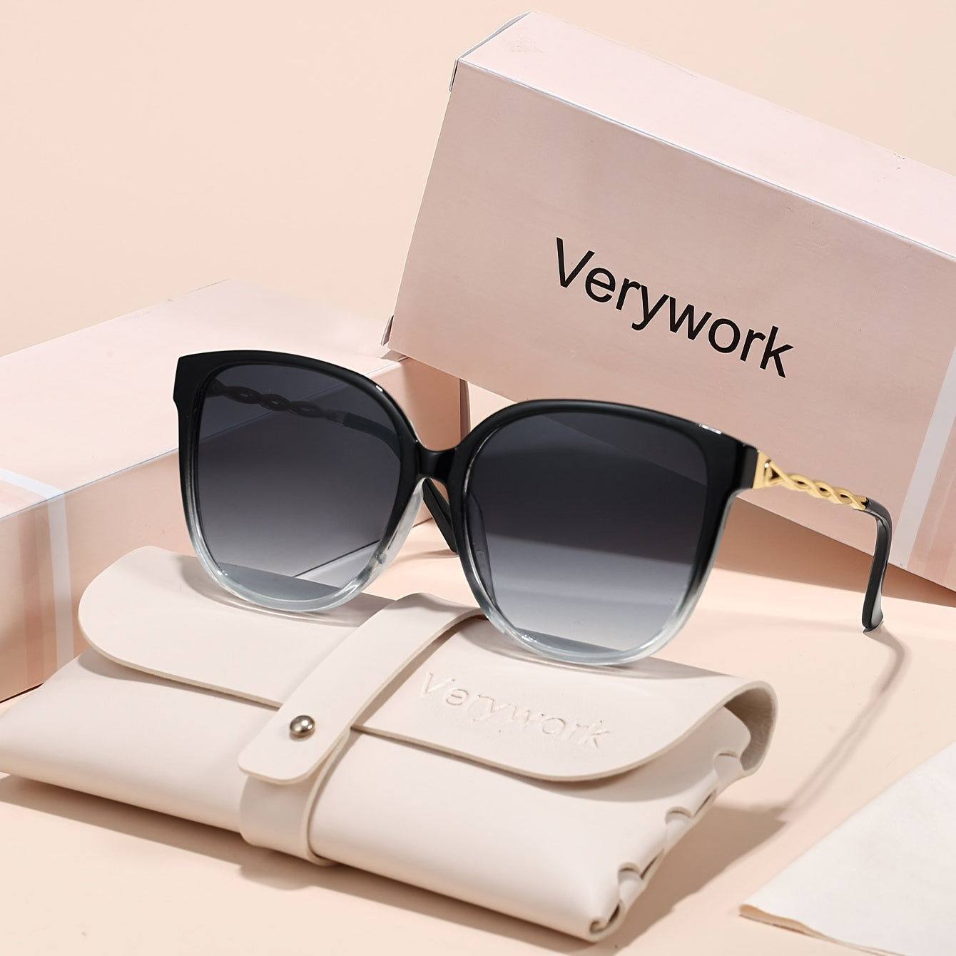 Retro Sunglasses for Women – Stylish Square Sunglasses with Anti-Reflective Lens