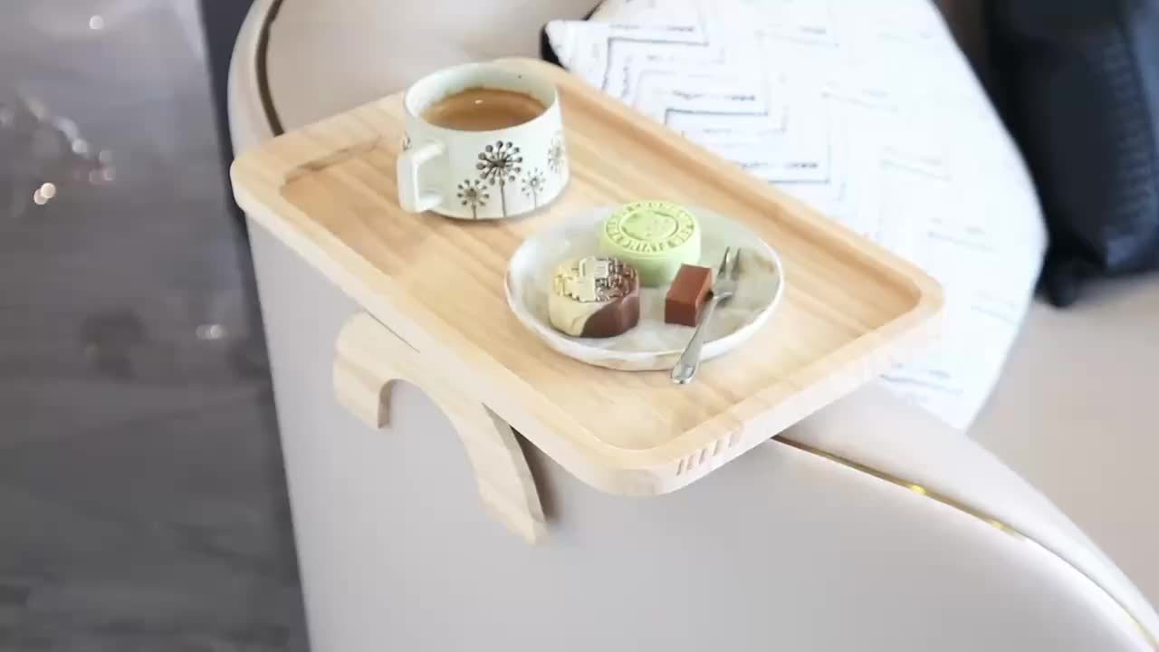 Practical Bamboo Tray – Compact and Handy for Sofa and Bed