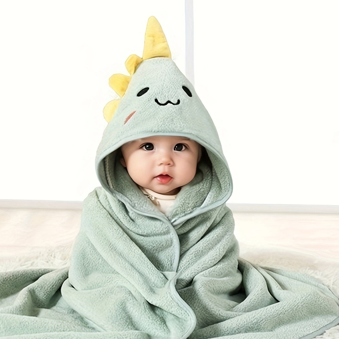 SnuggleSoft Baby Hooded Towel – Quick-Drying & Ultra Soft