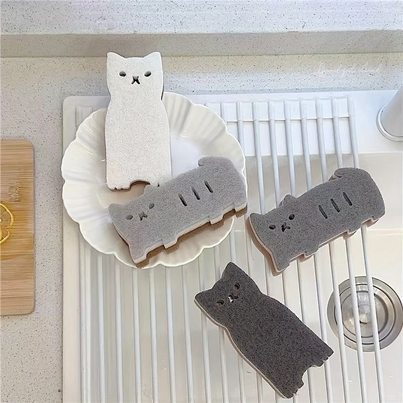 Purrfect Clean Cat Sponge Set – Durable, Cute and Super Functional