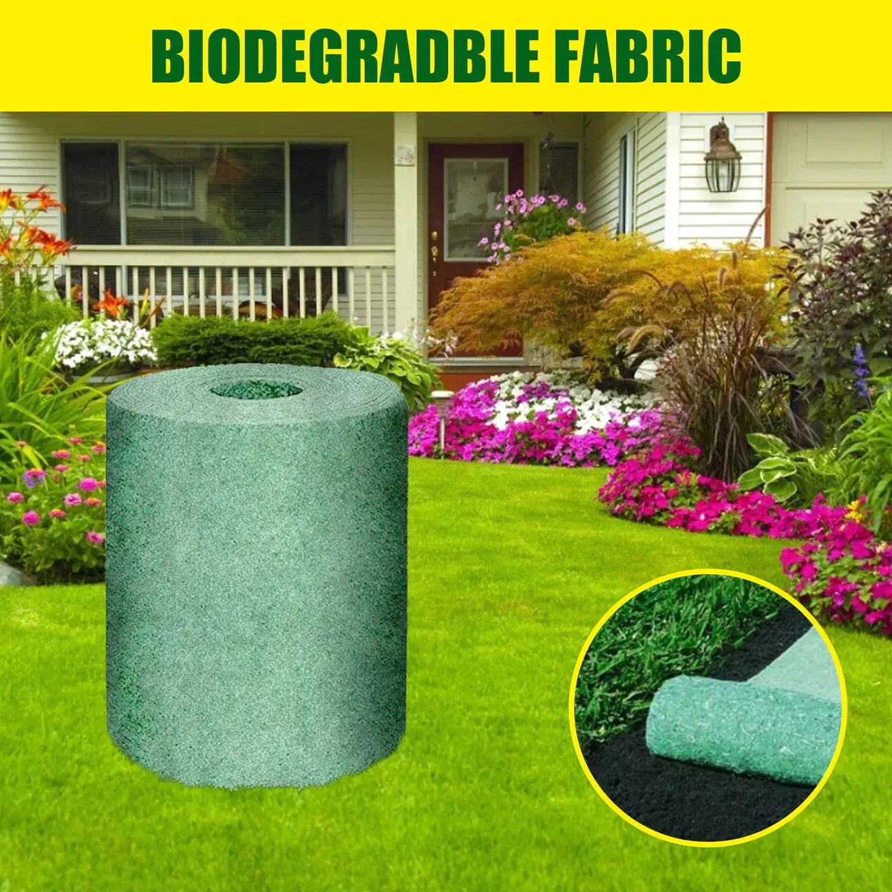 Biodegradable Lawn Seed Mat - Verdi