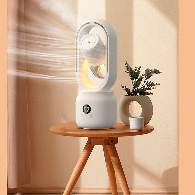 Cordless Portable Fan with Humidifier – CoolMist