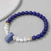 Natural Crystal Bead Bracelet – Eline