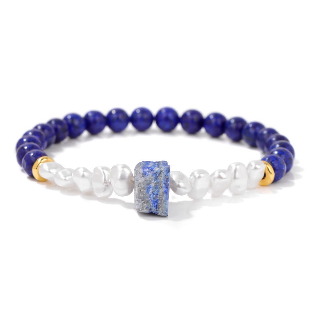 Natural Crystal Bead Bracelet – Eline