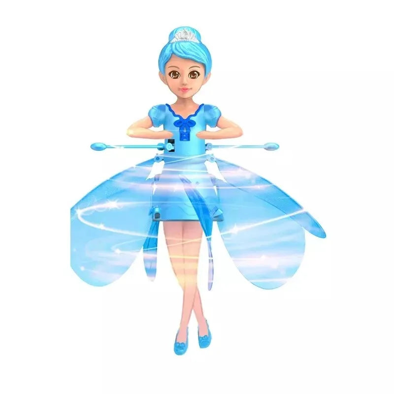 Flying Doll with Light - Dance Simulation & Gesture Control - Magical Flying Toy for Children
