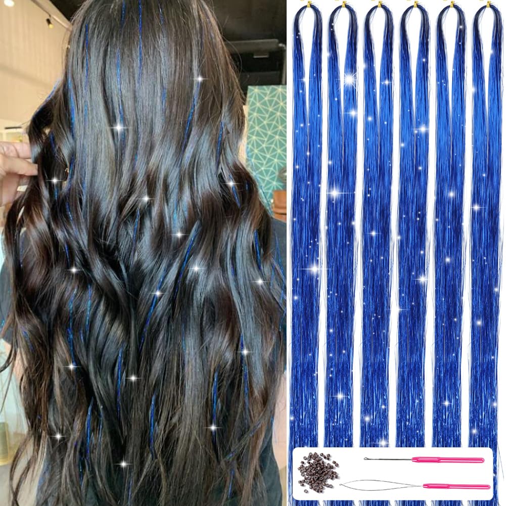Sparkling Hair Tinsel Kit – Glitter Strands!