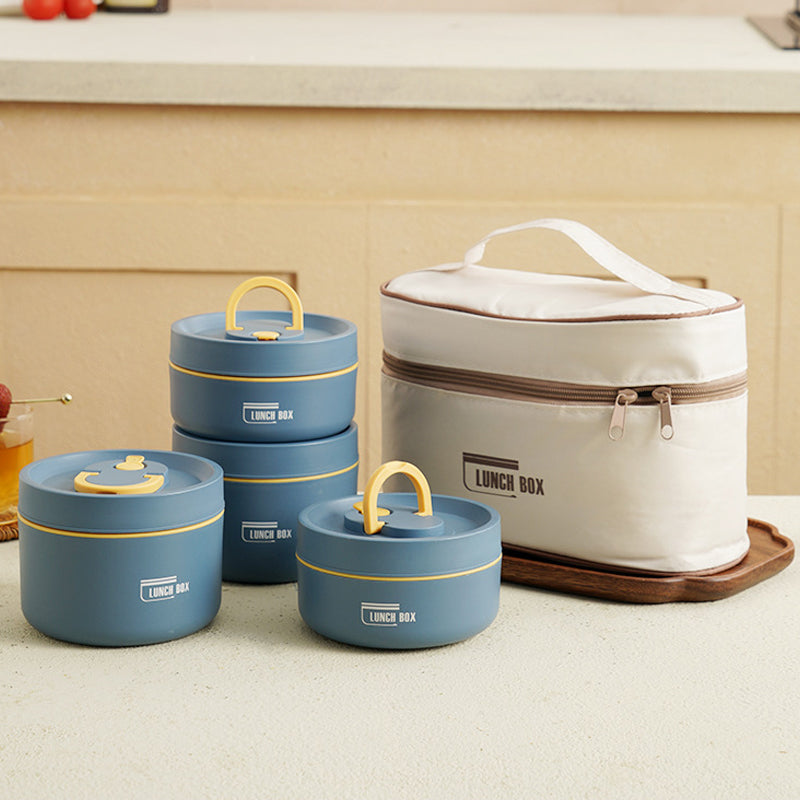 Multi-layer Insulated Lunchbox with FREE Carry Bag - ThermoBox