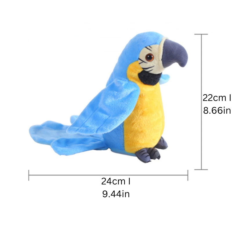 The Chattering Parrot Plush - Squawkie