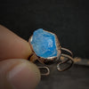 Natural Raw Stone Birth Ring – Selina
