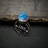 Natural Raw Stone Birth Ring – Selina