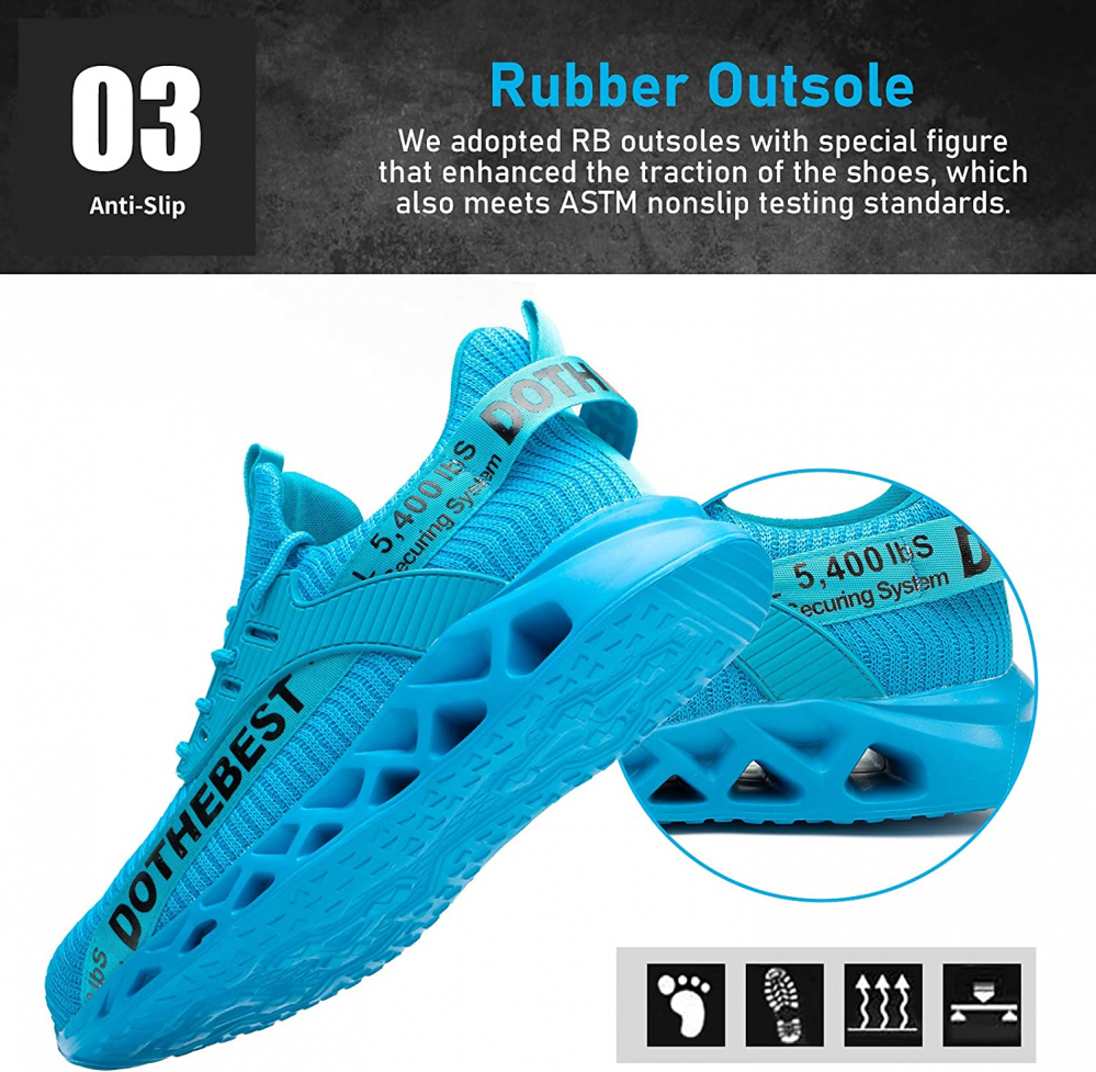 Ultralight Breathable Safety Shoes – ProGuard