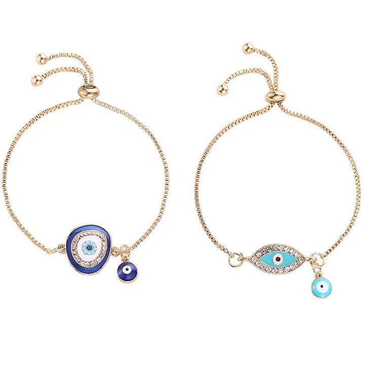 Evil Eye Bracelet in Ethno Style – Selene