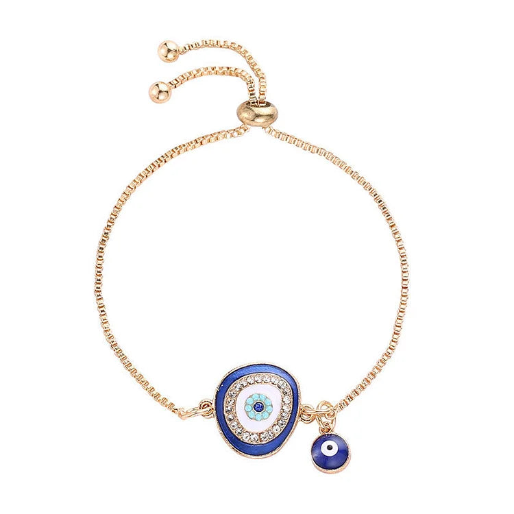 Evil Eye Bracelet in Ethno Style – Selene