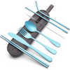 Portable Stainless Steel Cutlery Set - Travel Essential!