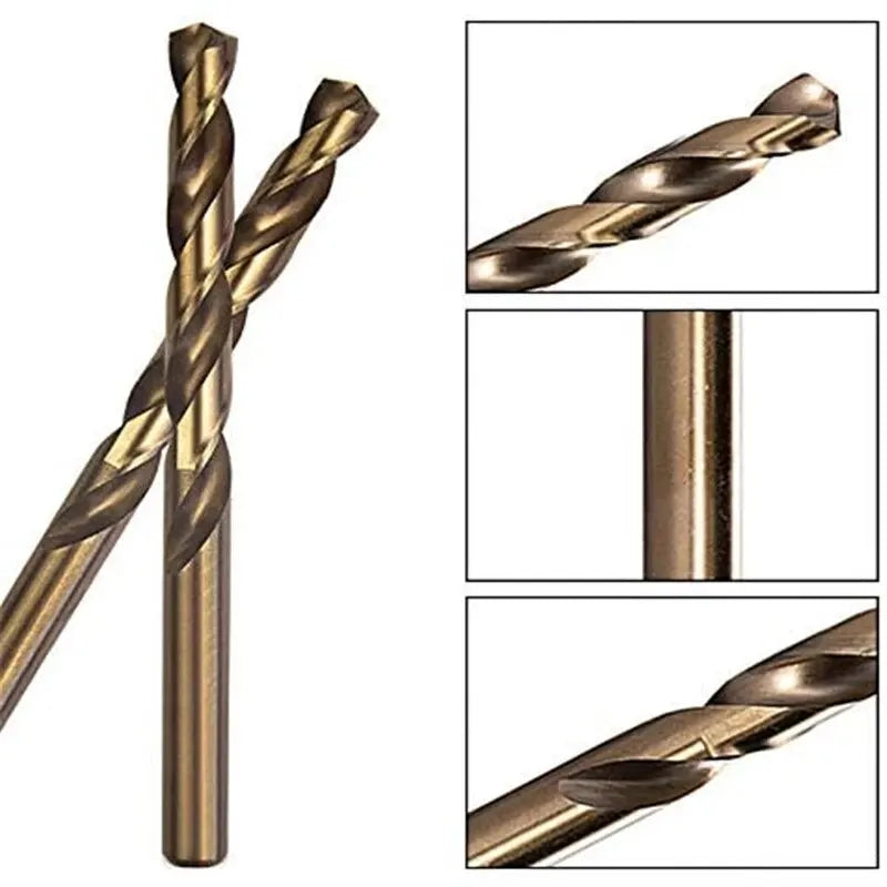 M35 5% Cobalt Twist Drill Bit Set 3/4/5/6 mm - CobaltDrill