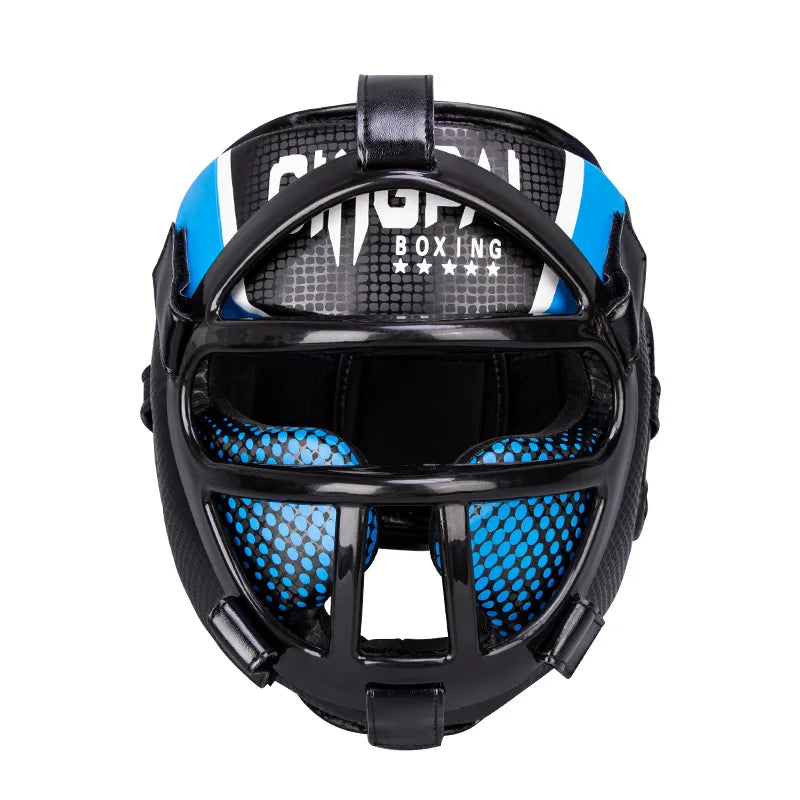 Premium Headguard with Face Shield – FightGuard