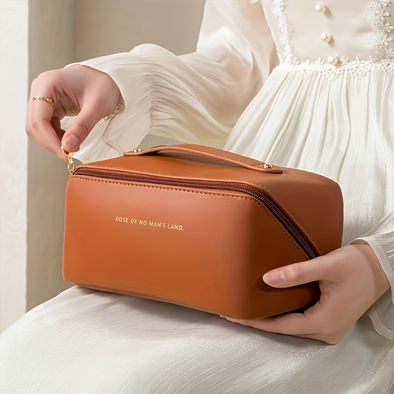 Make-up Organiser with Zip – Luxury Cosmetic Bag for Travel
