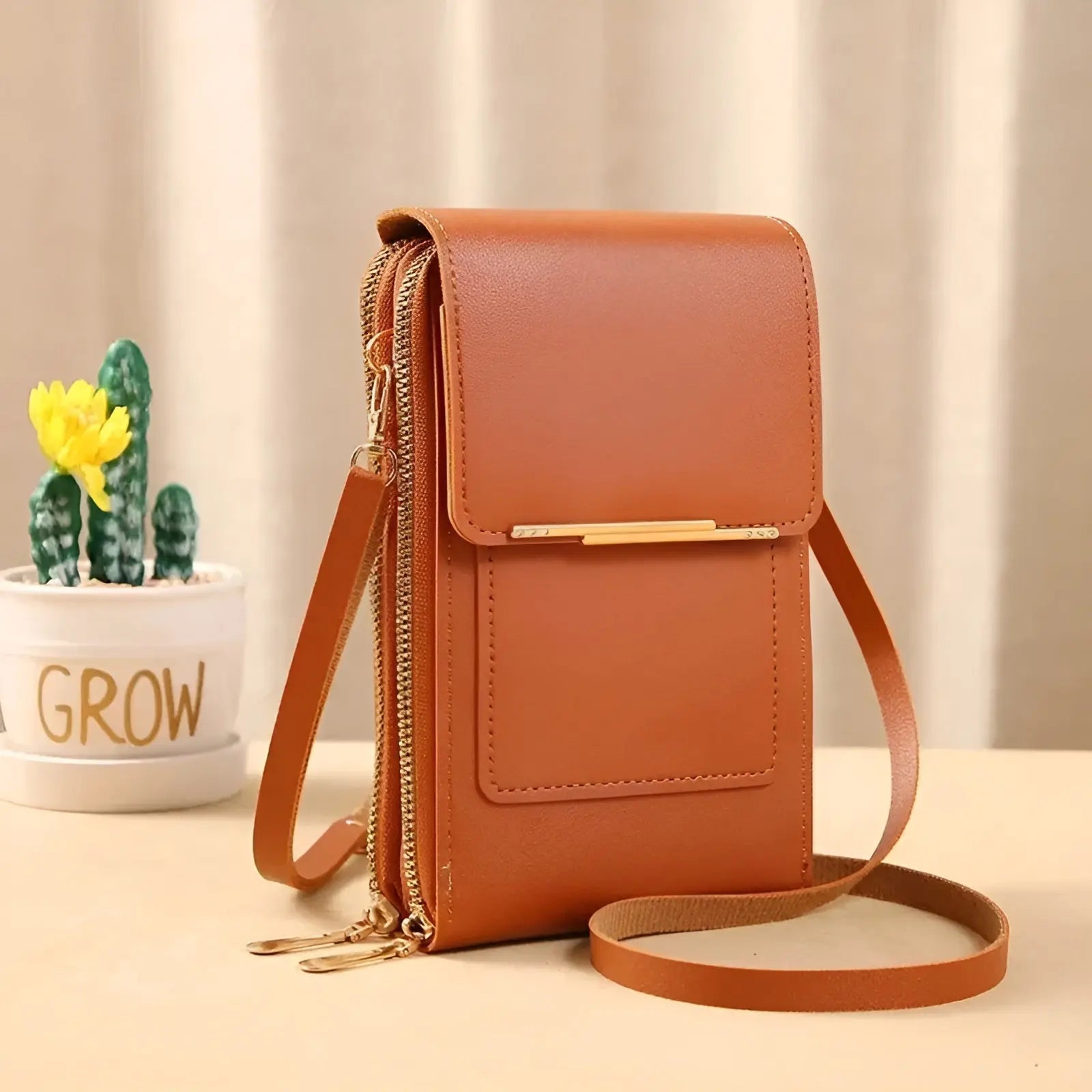 Trendy Leather Anti-Theft Women's Shoulder Bag – SecureStyle