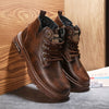 Warm and Stylish Men's Lace-Up Boots – Arvo