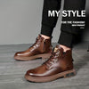 Warm and Stylish Men's Lace-Up Boots – Arvo